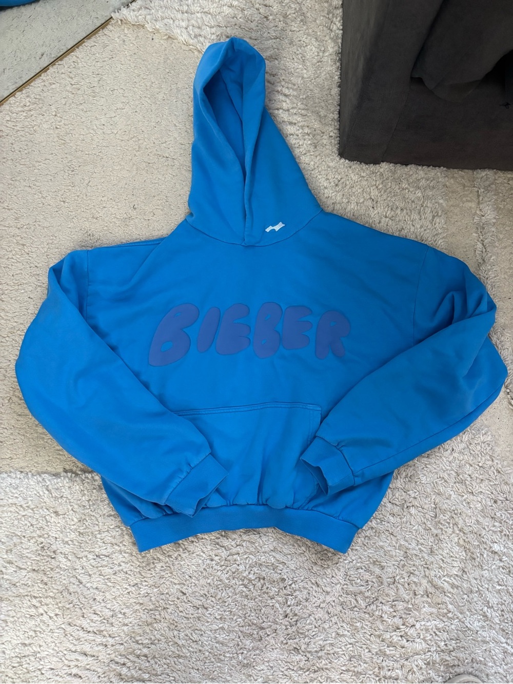 Justin Bieber Blue Pullover Hoodie